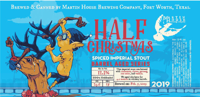 Martin House Working On Caballo Blanco Creamy Cinnamon Horchata Ale, Queen Of The Mist, Half Christmas 2019, Bubble Haze, Kokytus, Coconut Cream Pie Stout & Sunday IPA