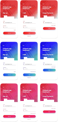 Login dashboard