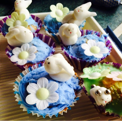 Happy Feaster Peter Rabbit Cupcakes #tastytales