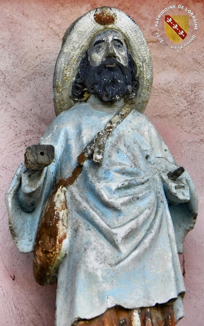 PULLIGNY (54) - Statue de Saint-Jacques (XVIe siècle)