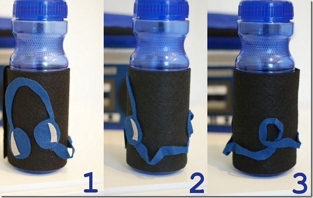 Water Bottle World Map