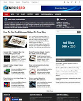 Genesis SEO Blogger Template