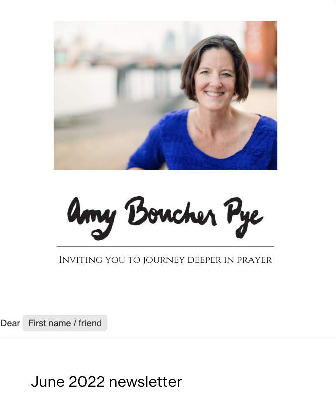 On Newsletters by Amy Boucher Pye