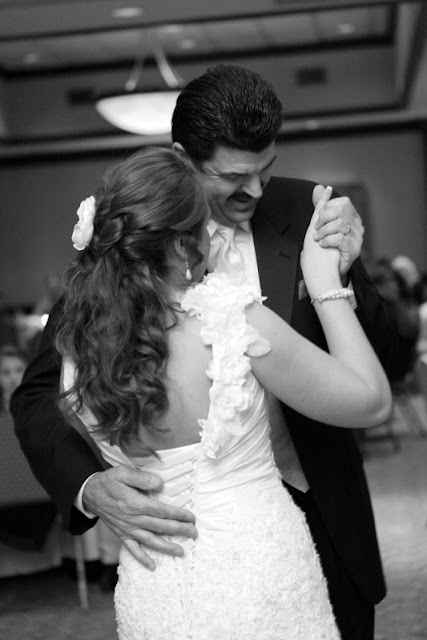 photo of the father and daughters first dance together at a Bermuda Run Counrty Club Wedding in Bermuda Run North Carolina