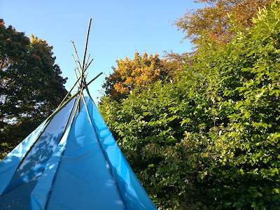 bamboo tepee