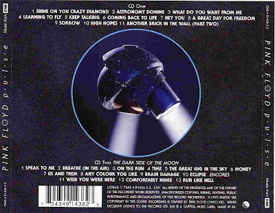 pink floyd pulse cd. álbum de Pink Floyd,