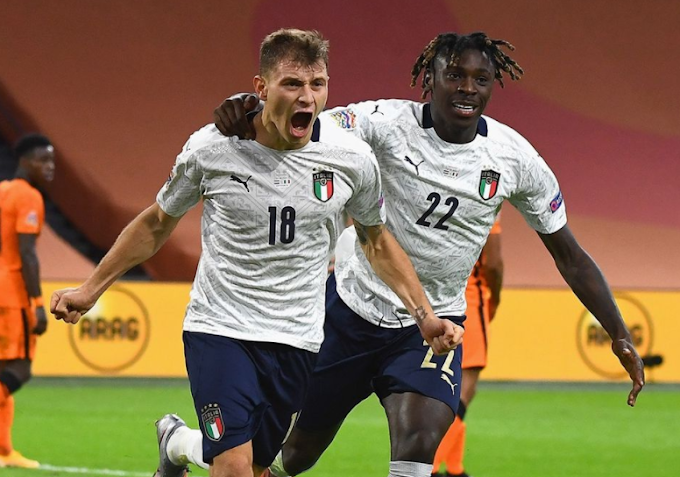 Nations League, Olanda-Italia 0-1: Barella decisivo, infortunio per Zaniolo