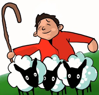  Gambar  Penggembala  Domba  Kartun  Tentang Kolam Kandang Ternak