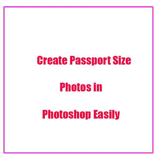 Passport Size Photo in Adobe Photoshop