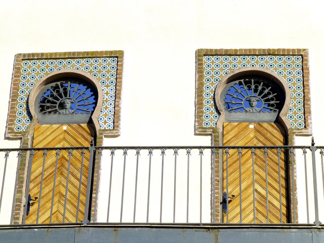 Detalle piso superior de la Plaza de Toros de Almendralejo