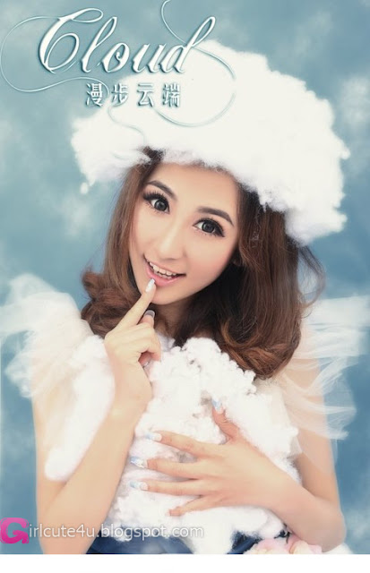 1 Fan Xuyue - Walk through the clouds-very cute asian girl-girlcute4u.blogspot.com