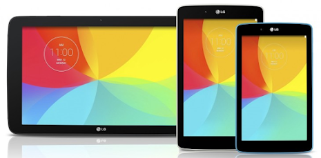 LG has announced three new G-Pad tablets