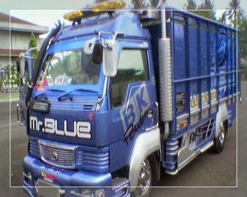 Foto modifikasi truk  canter terbaru hino ragasa fuso dutro 