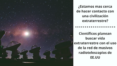El telescopio Very Large Array (VLA), en Nuevo México, se utilizará para buscar constantemente signos de tecnomarcadores, que ofrecerían evidencias científicas de la posible existencia de tecnología extraterrestre