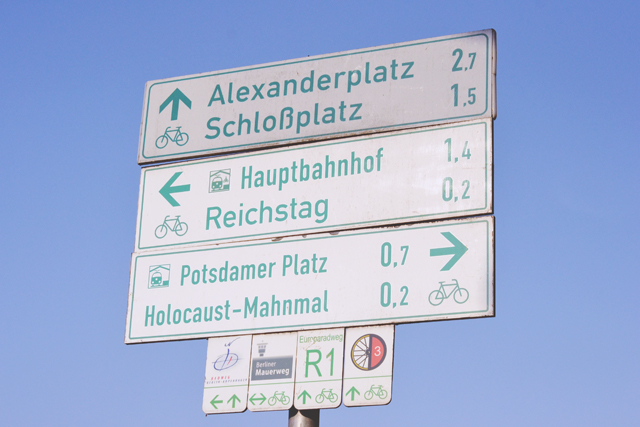 Berlin Road Signs