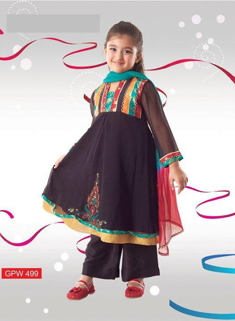 Baby girls frocks fancy and simple new fashion in Pakistan 2016