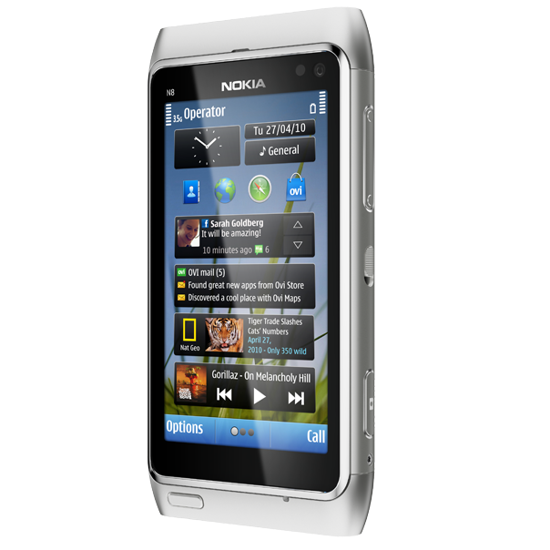 nokia n8. Nokia N8 3.5-inch Touchscreen