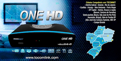 Atualizacao do receptor Tocomsat Net One HD V