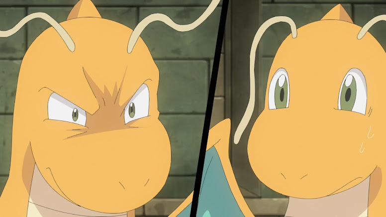 Dragonite Ash vs Iris