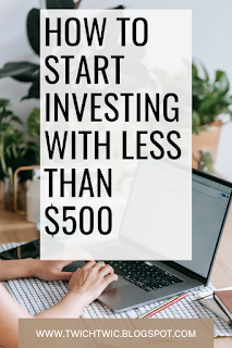HOW TO START INVESTING WITH LESS THAN $500