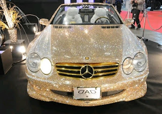 Mobil Mewah Berlapis Emas  Berlian Terbaru dan Elegant 2015