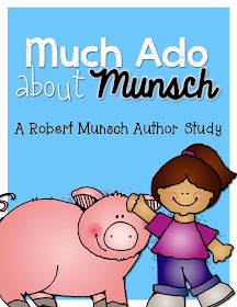 https://www.teacherspayteachers.com/Product/Much-Ado-About-Munsch-Robert-Munsch-Author-Study-216973