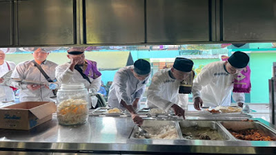 Kodam III/Siliwangi Gelar Dapur Lapangan di Stadion Siliwangi