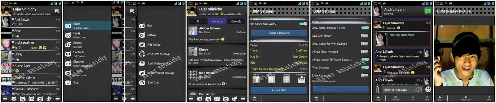 Kumpulan BBM MOD Android v2.6.0.30 Mantap | download game ...