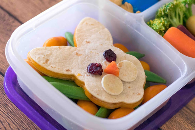 Easter Bunny School Lunch Recipe Idea!