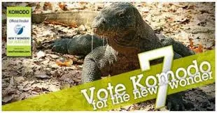 tanggal 16 mei 2012 founder New7 Wonders Foundation, Bernard Webber, mengumumkan bahwa Taman Nasional Komodo menjadi salah satu New Seven Wonders of Nature