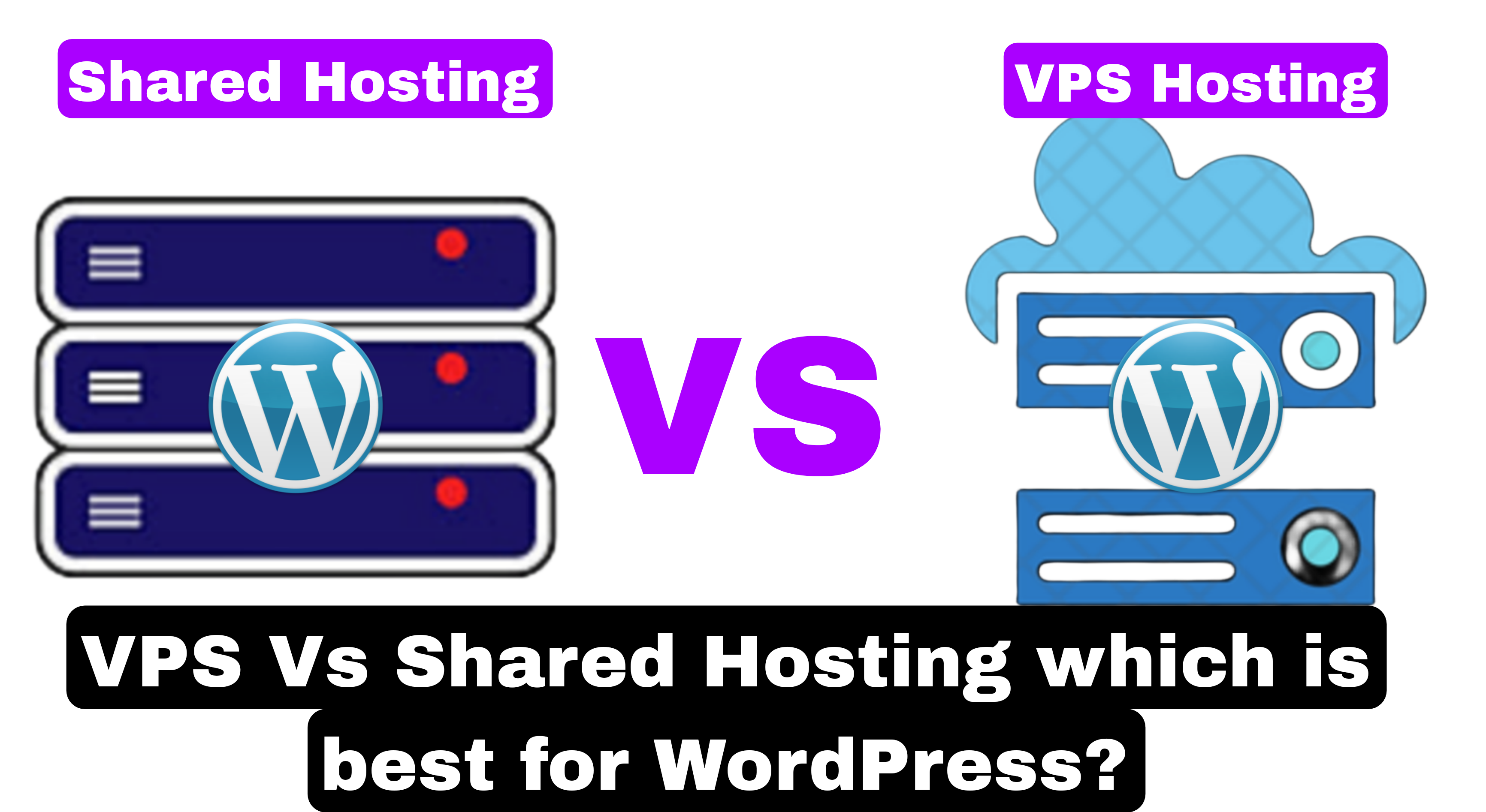 VPS Vs Shared Hosting which is best for WordPress?
