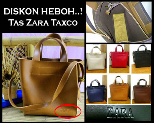 harga tas zara taxco murah, tas kw super