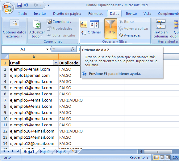 neo 2.0 - Hallar duplicados en Excel - 6