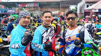 Komunitas Pecinta Motor Trail Gelar Jelajah Alam Krui