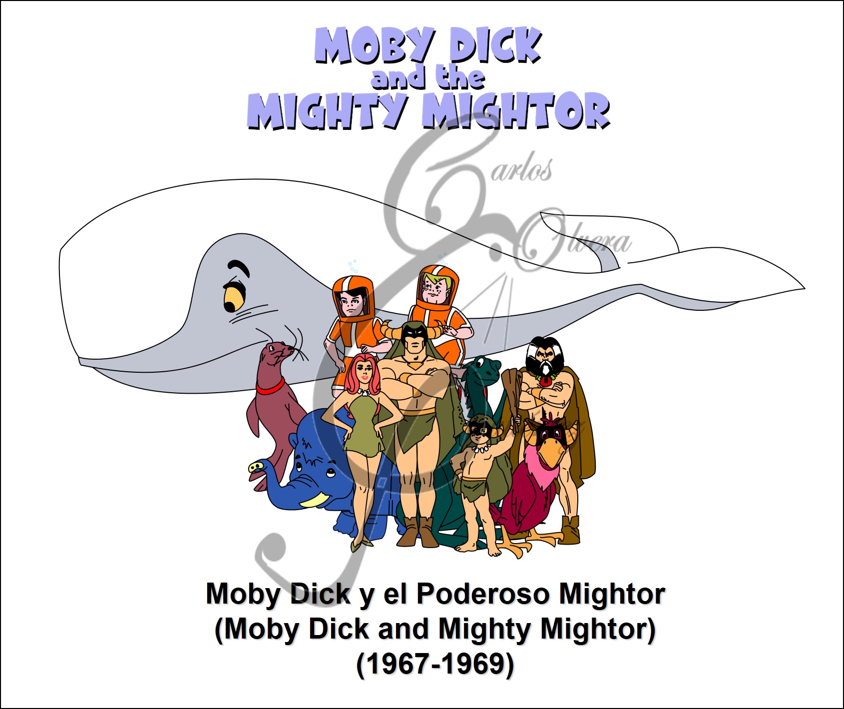 Moby Dick y el Poderoso Mightor (Moby Dick and Mighty Mightor)