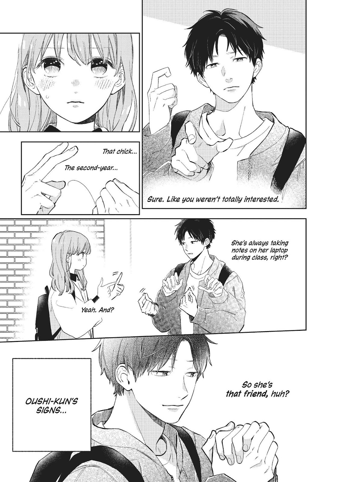 A Sign of Affection, Chapter 3 - A Sign of Affection Manga Online