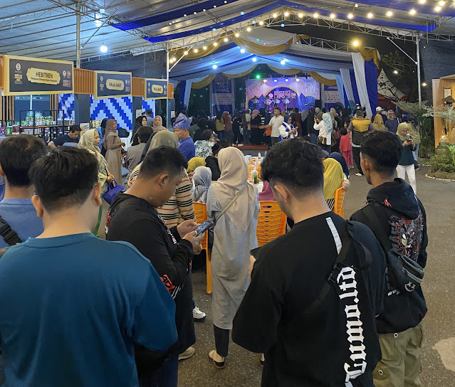 Asmo Kalbar dan HWBC Gelar Nocturnal Riding dukung UMKM di Mega Mall Ayani