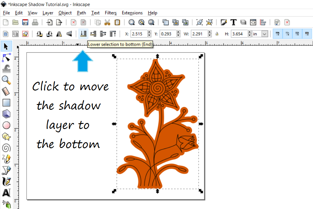 Download SVG Creating Layered Svg In Inkscape PNG EPS DXF File for Cricut, Silhouette and Other Machine