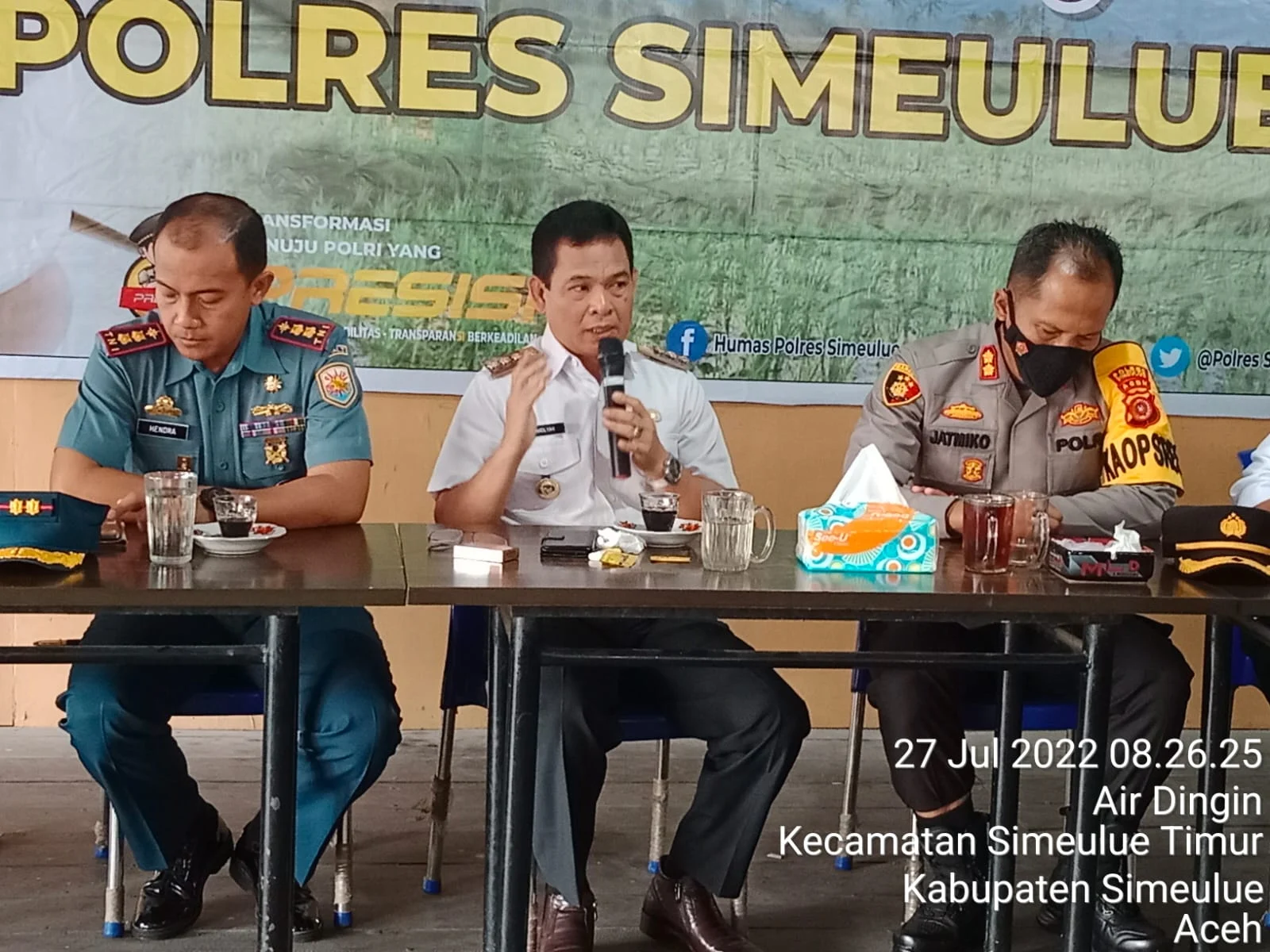 Pj Bupati Simeulue Gelar Coffe Morning