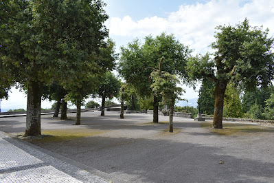 Jardim no Santuário do Sameiro em Braga