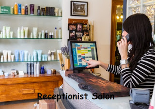 receptionist salon job