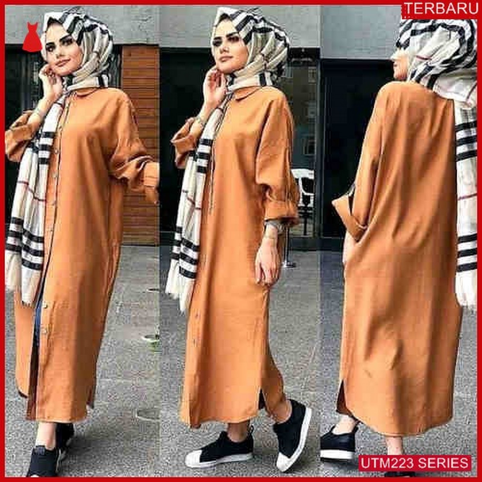 UTM223I138 Baju Indi Muslim Tunik UTM223I138 0DF Terbaru BMGShop