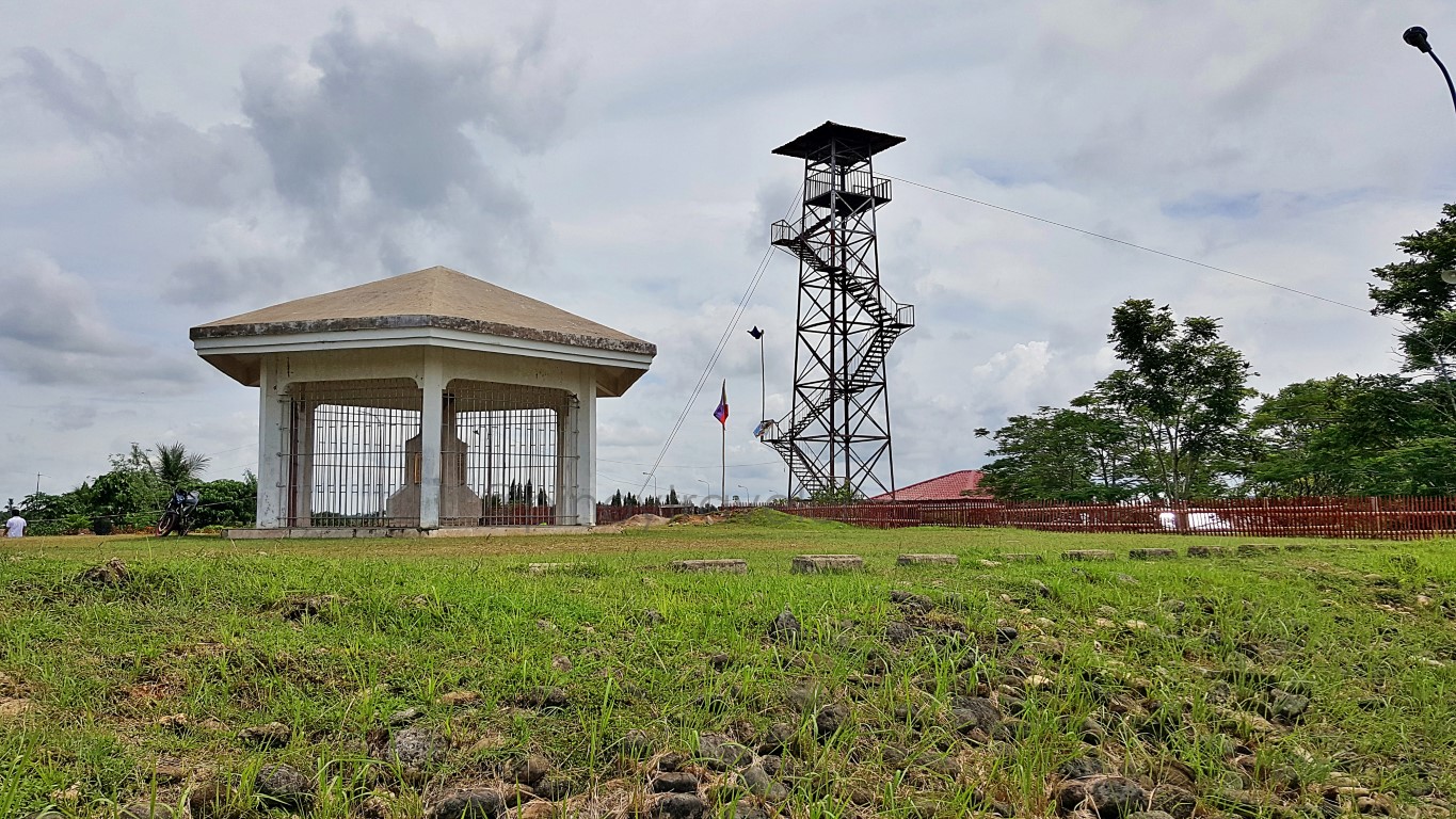 an expensive marble gazebo just to house three slabs containing names of government employees at Malinao Dam in Pilar, Bohol