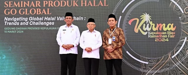 Wapres Paparkan Tiga Langkah Strategis di Kepri Ramadan Fair 2024