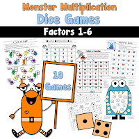 Monster Multiplication Games