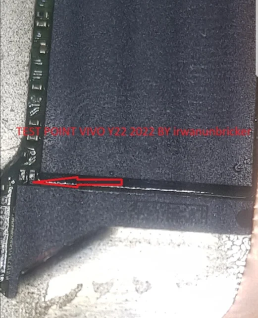 Vivo Y22 V2207 Test Point TP ISP PINOUT