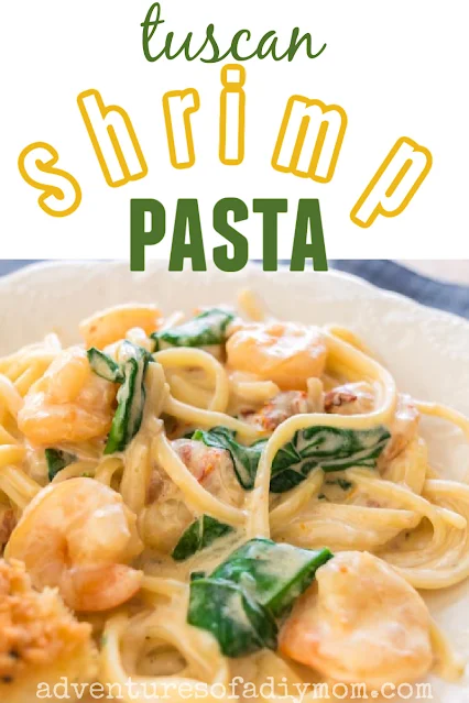 tuscan shrimp linguine