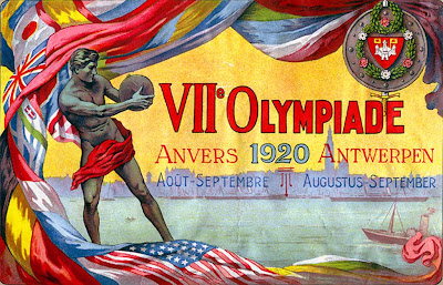 1920 Olympic Games poster, Antwerp, Belgium