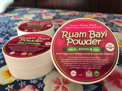 Herba Adalah Penawar Pelbagai Penyakit. : RUAM BAYI POWDER 