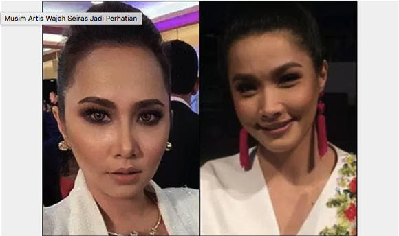 Musim Artis Wajah Seiras Jadi Perhatian……Cuba Lihat Foto Artis No. 6 & 7 Tu Memang Seiras Sangat….Macam Kembar La Pula